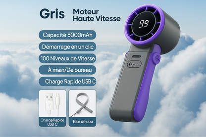 Ventilateur Turbo portatif