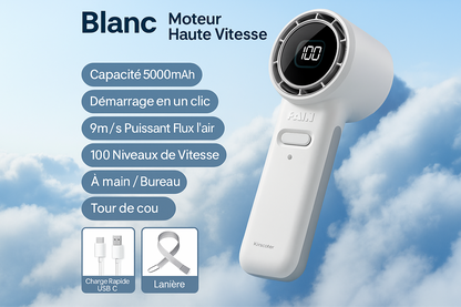 Ventilateur Turbo portatif